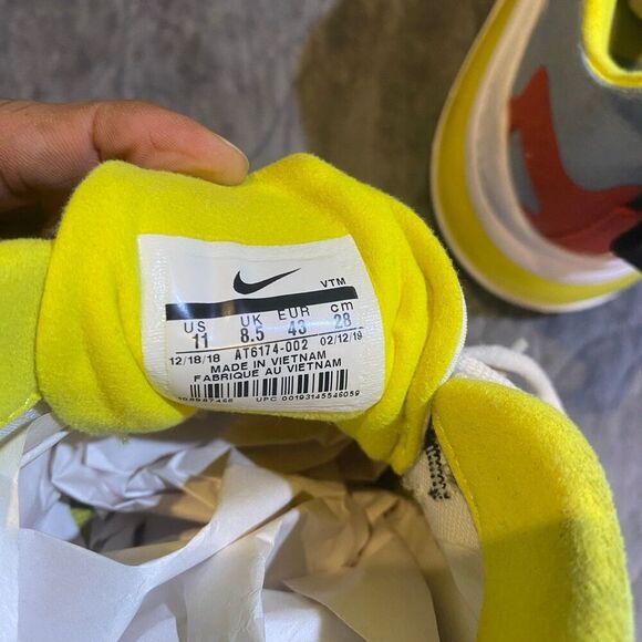 Nike Women's Air Max 270 React Bauhaus Primary Color Low Top Sneakers Size 11 - Picture 10 of 12